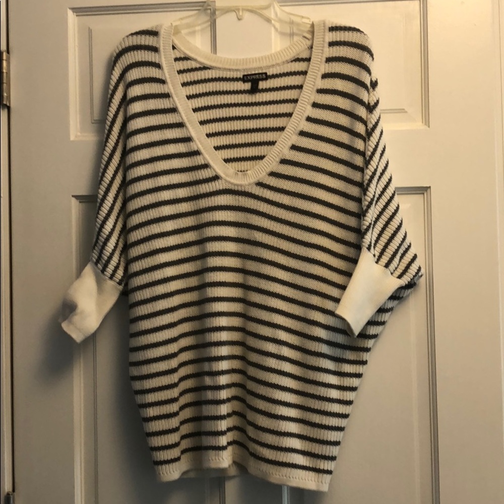 Express 3/4 sleeve sweater